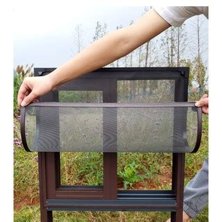 I'm very happy about my customized mosquito net,due to the complexity of installation for my house, they still got it done. Magnetic DIY Mosquito net window screen Summer Anti ...