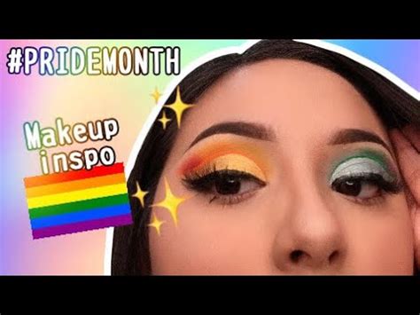 Mi propia muerte era preferible a que alguien descubriera que era gay: MAQUILLAJE INSPIRADO EN LA BANDERA LGBT+ | #PRIDEMONTH 🌈 ...