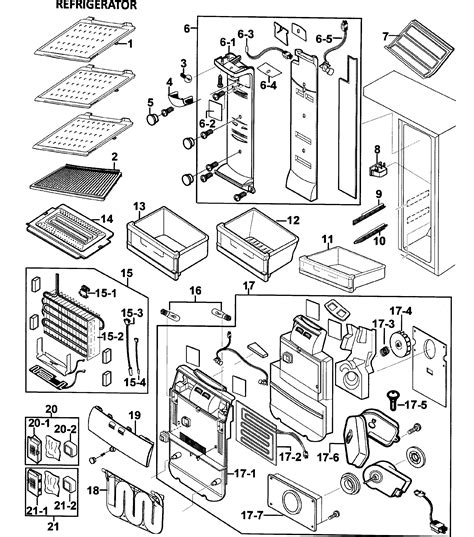 Samsung refrigerator wiring diagram collection may 31, 2020collection of samsung refrigerator wiring diagram. Samsung RS265LASH/XAA-00 side-by-side refrigerator parts | Sears PartsDirect
