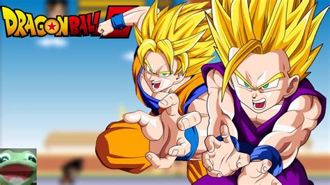 This retro version of the classic dragon ball, you have to get in the skin of son goku and fight in the world martial arts tournament by confronting dangerous opponents in the saga of dragon ball. Goku And Gohan - Dragon Ball Z Devolution - YouTube