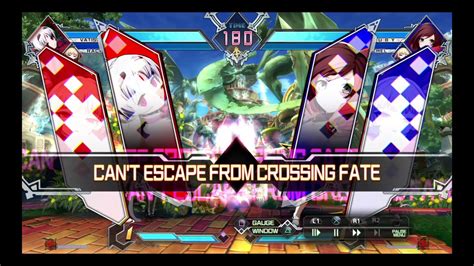 Choose your team in fast paced 2v2 team battles filled with the craziness you've come to love from blazblue, with all the tight mechanics, smooth gameplay, and gorgeous 2d graphics you. BLAZBLUE CROSS TAG BATTLE Rachel ruby vs Vatista Rachel ...