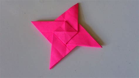 Maybe you would like to learn more about one of these? Cara Membuat Origami Shuriken Ninja Berputar | Origami ...