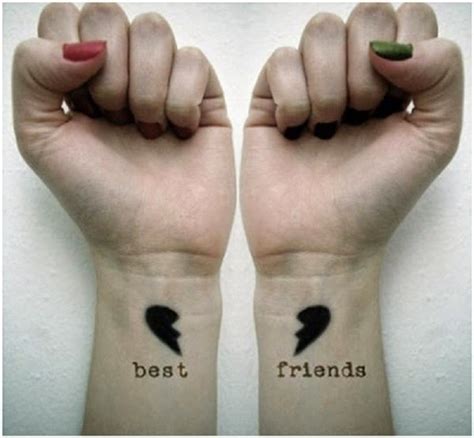 Knots perfectly symbolize the infinite nature of love and friendship. Meaningful Best Friend Tattoos Ideas with Various Designs ...