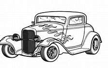 Hot rod coloring pages sketch coloring page. hot rod Coloring Page | Hot rods cars muscle, Hot rods ...