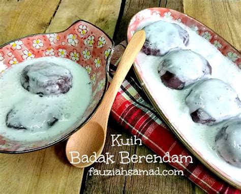 So pastikan ada gula melaka ok. KUIH BADAK BERENDAM