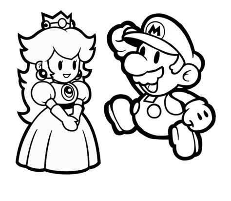 Luigi and daisy artemisumi 1,076 112 she doesn't want candy. Bathroom Ideas : Coloring Mario Pages Paper To Print Free Super For Kids Pokemon Paper Mario ...