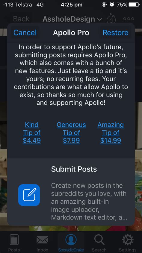 443,527 ios app sales reddit iş bulundu, ücretlendirmeleri eur. This iOS reddit app that forces you to pay to post or see ...
