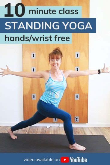 There is the option to work through these poses in isolation or sequence them together into a flow. 10 Min Standing Yoga Sequence - wrist free class - no ...