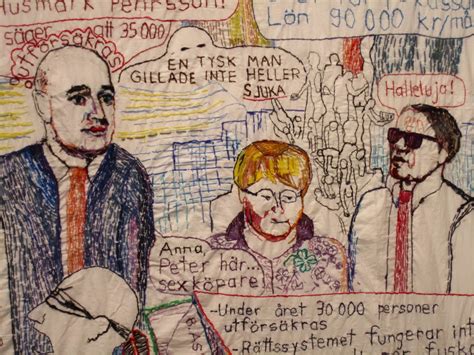Bo madestrand ser folkhemskitsch och halvtaffligt måleri jämsides med proffsiga interiörer och muntert samplad tradition. Fru Form: Liljevalchs Vårsalong 2011