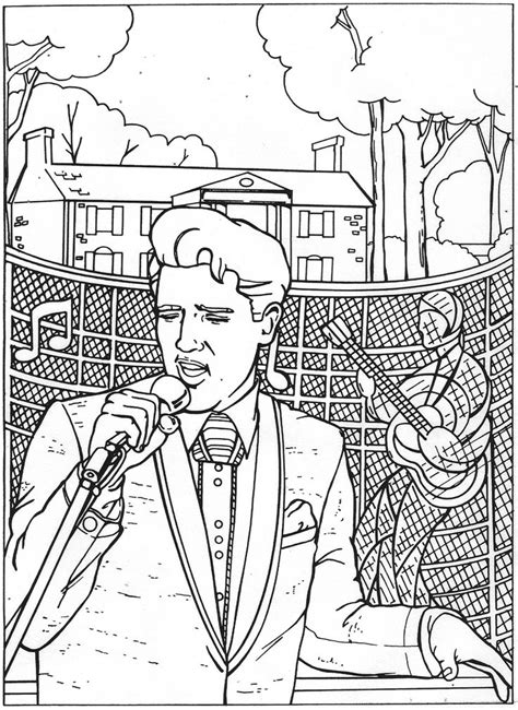 There's something for everyone from beginners to the advanced. 15 best Elvis coloring pages... images on Pinterest | Elvis presley, Silhouettes and Coloring pages