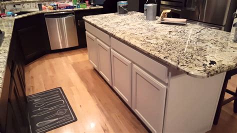 The process involves gluing new plastic or wood veneer to the doors, rawer faces and cabinet frames. Cabinet Refinishing 720-219-9716 - YouTube