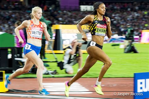 Nafi thiam gewann am zweiten wettkampftag im siebenkampf den weitsprung mir 6,60 m und das speerwerfen mit 54,68 m. De gouden zevenkamp van Nafi Thiam in beeld! | Atletieknieuws