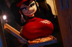 pizza delivery deviantart tips thicc blender characters female