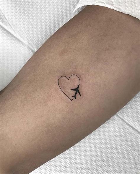 Nº of tattoos 3 size 0.8 in / 2 cm (width) many of us made paper airplanes as children. 43 Simple Tattoos for Women Who Are Afraid to Commit ...