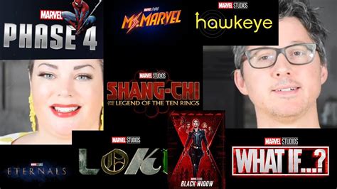 Movie name, release date, wiki and poster with all latest news and updates. MCU Phase 4: all the Marvel movies and Disney Plus series ...