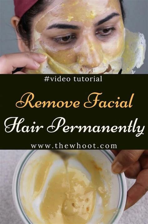 This enzyme prevents regrowth of hair. How To Remove Facial Hair Naturally And Permanently | The ...