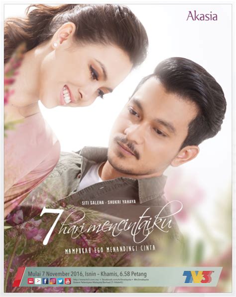 Mengisahkan mengisahkan konflik rumah tangga melibatkan dilema seorang wanita bernama jannah yang menghadapi masalah orang ketiga dalam rumahtangganya. Drama 7 Hari MENCINTAIKU Lakonan Shukri Yahaya & Siti ...