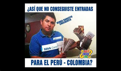 Прогноз на матч за третье место кубка америки по футболу 2021 колумбия vs перу. Perú vs. Colombia: Memes por la polémica de la preventa de entradas en el BBVA FOTOS | VIRAL ...