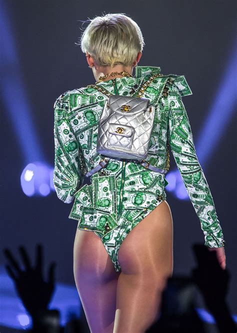 Note all images that appear on the site are copyright their respective owners and hawtcelebs.com claims no credit for them unless otherwise noted. MILEY CYRUS Performs at Bangerz Tour in Lyon - HawtCelebs
