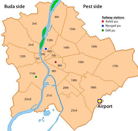 Boedapest is een schitterende, historische stad die door de schilderachtige donau wordt gescheiden in twee heel verschillende delen. 7e district van boedapest kaart - 8e district van ...