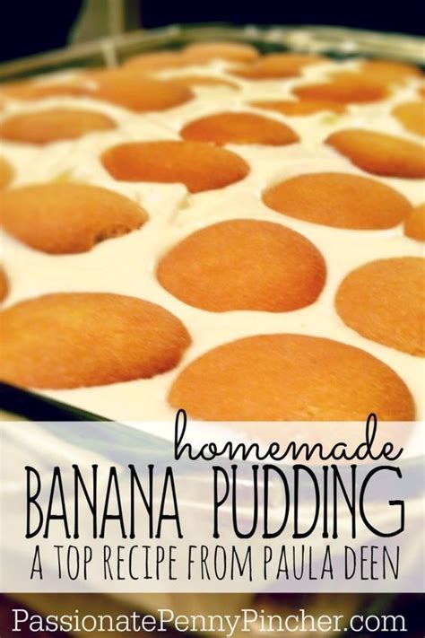 In a medium bowl, whisk together milk and egg yolks. Paula Deen's Banana Pudding (mmmmm. . . ) | Banana pudding ...