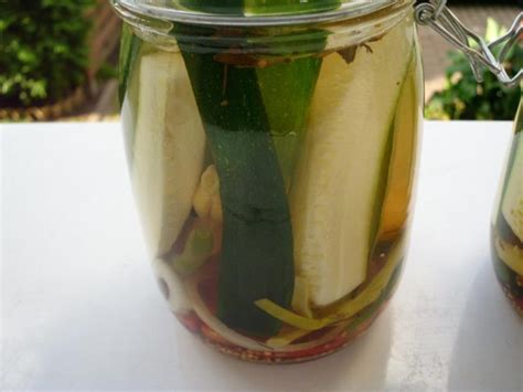 When to pluck a zucchini. Zucchini eingelegt - Rezept mit Bild - kochbar.de