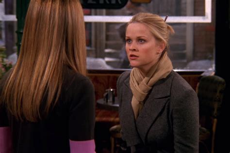 In an interview alongside jennifer aniston, reese witherspoon has revealed that she turned down the chance to return for a second stint on friends. Watch Jennifer Aniston and Reese Witherspoon Recreate a ...