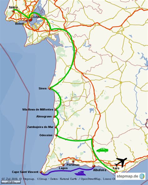 Erleben sie mit fti eine unvergesslichen portugal urlaub ☼ traumstrände, pulsierende städte & ausgewählte hotels ✈ alle portugal pauschalreisen hier! StepMap - Portugal-Urlaub - Landkarte für Welt