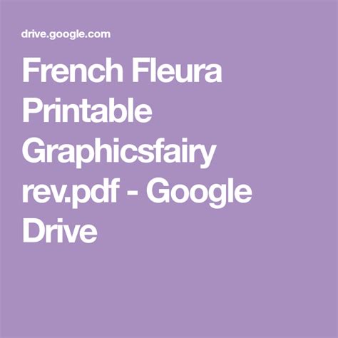 Easily print, copy, scan and fax from one compact device. French Fleura Printable Graphicsfairy rev.pdf - Google ...