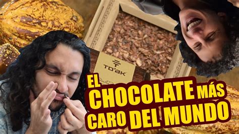 Como la describió una de nuestras. PROBANDO EL CHOCOLATE MÁS CARO DEL MUNDO *en extinción ...