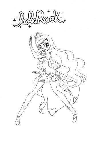 You should use this picture for backgrounds on computer. Coloriage Lolirock Iris à Imprimer in 2020 | Coloring ...