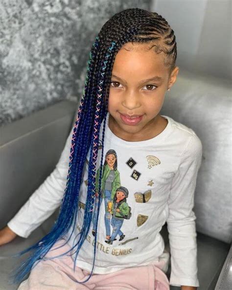 The market is flooded with hair products that promise while some argue that african braid hair styles can help your hair grow longer faster, others would disagree. Ankara Teenage Braids That Make The Hair Grow Faster ...