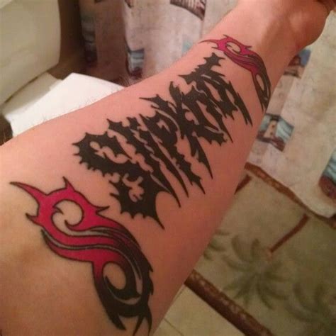 See what paul craig (toymachine24) has discovered on pinterest, the world's biggest collection of many people mistake tattoos with more modern, rebellious cultures such as the alternative and. My Slipknot Tattoo!!! Courtesy of Iron Mountain Tattoo ...