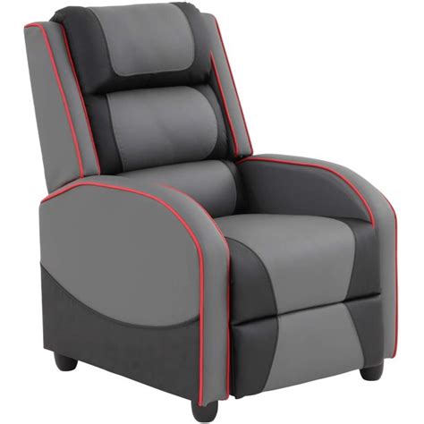 Massage recliner chair single sofa fabric padded seat theater home w/ footrest. Recliner Chair Gaming Recliner Gaming Chairs for Adults ...