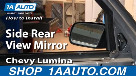 I am going to replace the drivers side door on my 92 silverado. How to Replace Side View Mirrors 90-94 Chevy Lumina - YouTube