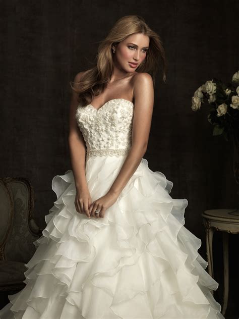 Bride dresses, c'ap sleeve wedding dress. Bridal Expressions: Wedding Dress Designer Spotlight: Allure