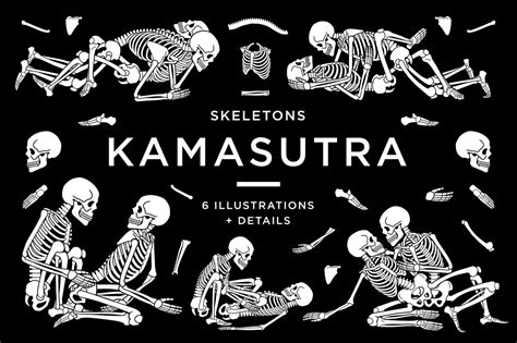 Trending newest best videos length. KAMASUTRA with SKELETONS By Akhmett | TheHungryJPEG.com