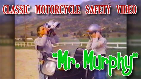Classic Motorcycle Training Video - "Mr. Murphy" - YouTube
