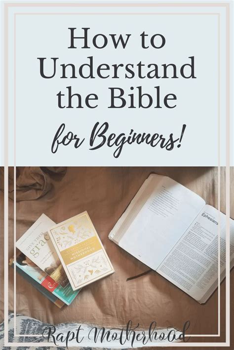 Some translations focus on being more precise and are best for bible study, while others focus on readability and are great for devotions. How to Understand the Bible for Beginners | The Mundane ...