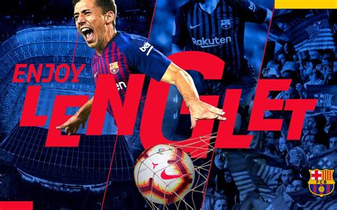 El 13 de juliol del 2018 clément lenglet és presentat com a nou jugador del fc barcelona. Clément Lenglet, nuevo jugador del FC Barcelona