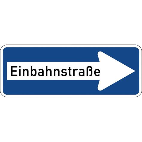 Artikel 1 bis 12 von 92 gesamt. Straßenverkehrsschild Einbahnstraße rechtsweisend - StVO ...