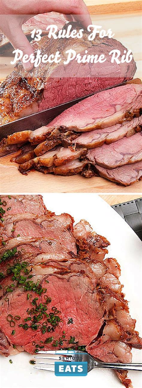 Absolutely perfect, restaurant quality prime rib. 13 Rules For Perfect Prime Rib | Cooking prime rib, Rib roast recipe, Prime rib recipe