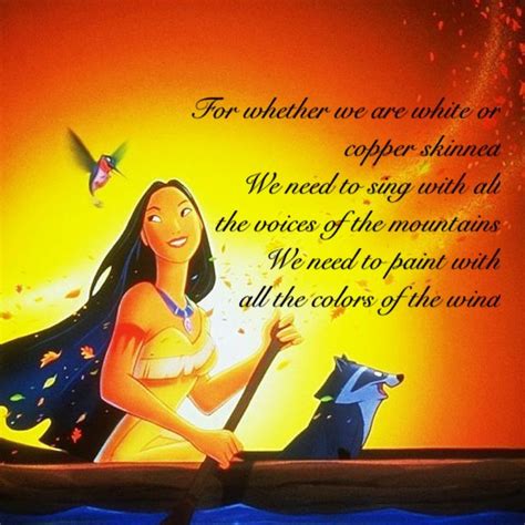 A while back i wrote a blog, my sullivan family ancestry and pocahontas about my descent from pocahontas, who was my 9th great grandmother. Pocahontas From Disney Movie Quotes. QuotesGram
