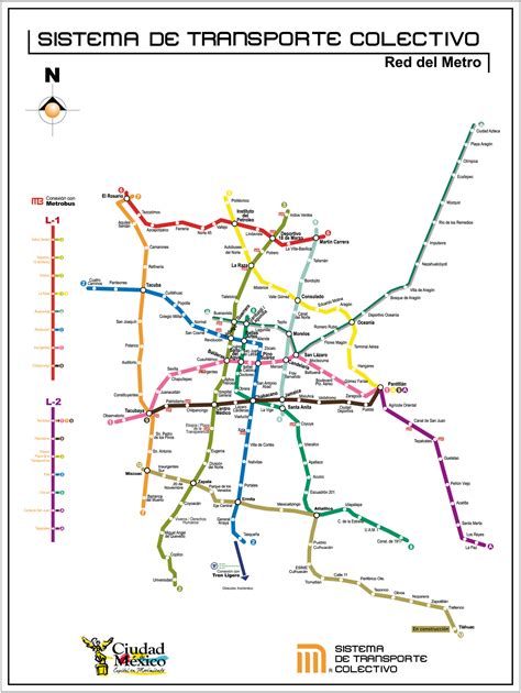 La línea 12 del metro capitalino ha sido polémica desde su inauguración en octubre de 2012. carta PLANO DE RED linea 12 SIN calles METROBUS - Movimet.com