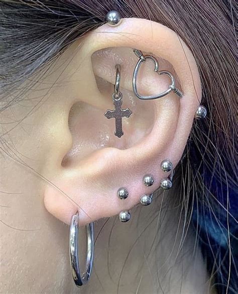 Maybe you would like to learn more about one of these? Pin by Alise on jewellery in 2020 | Unique ear piercings ...