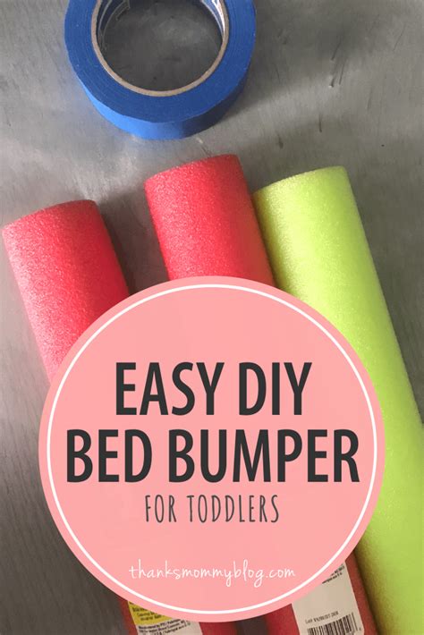 All you'll need are a. Easy DIY Toddler Bed Rail Bumper - Solution for Kids Falling Out of Bed in 2020 | Bed rails for ...