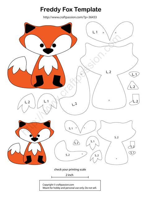 For this collection, we decided to combine two of our favorite things: Fox Pattern - Freddy - Free Pattern & Tutorial | Felt ...