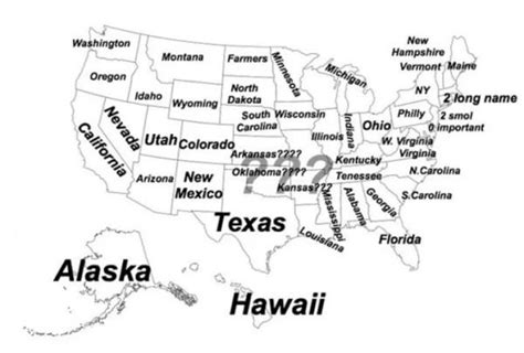 The for attribute of <label> must be equal to the id attribute of the related element to bind them together. Non-Americans Label the US States | Nevada california, U.s ...