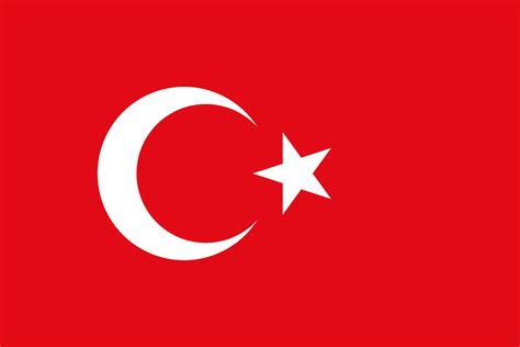 The turkish national anthem refers to it as al bayrak, meaning the red flag, or al sancak denoting the red. Tyrkia | Verdens flagg