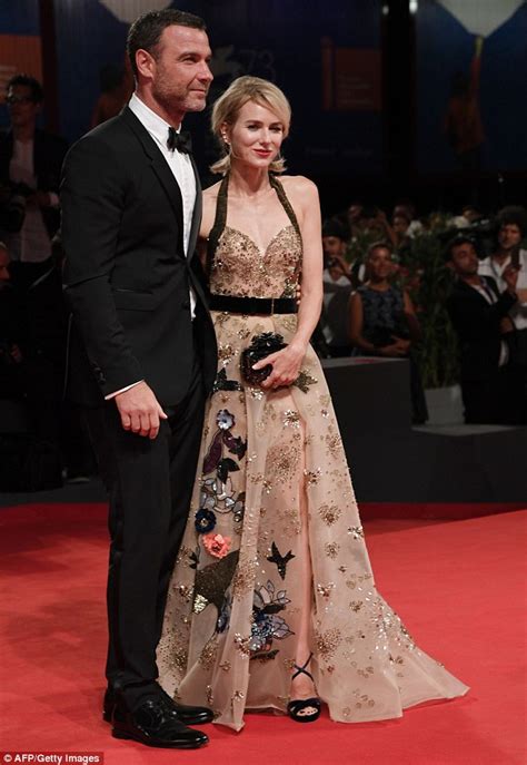 It toke a lot of work but it was worth the wait. Naomi Watts cosies up to Liev Schreiber at The Bleeder ...